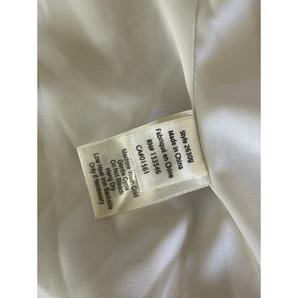 ECRU Women's White Blazer Sz M/L Jacket Long Sleeve Lined - Picture 7 of 10